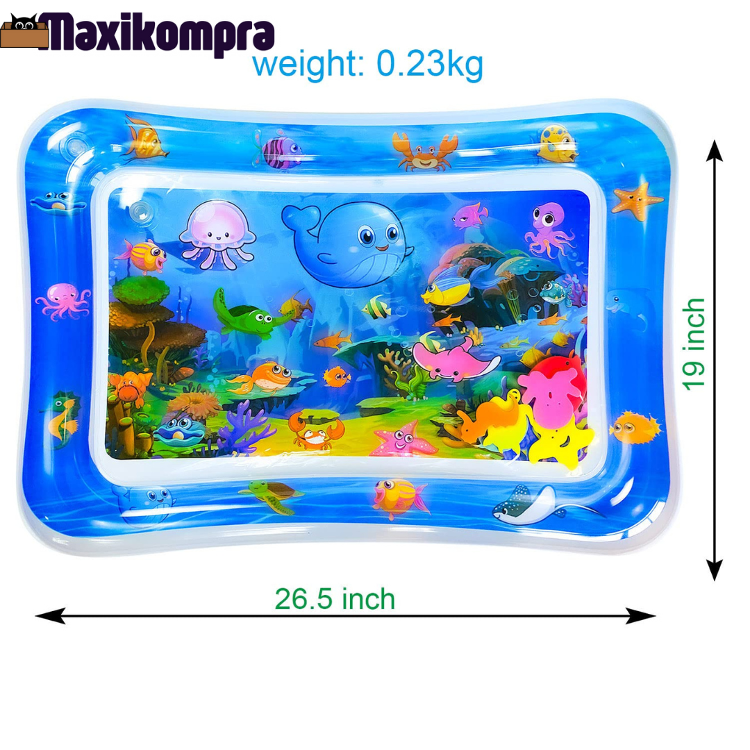 “Alfombra Acuática de Tummy‐Time para Bebés
