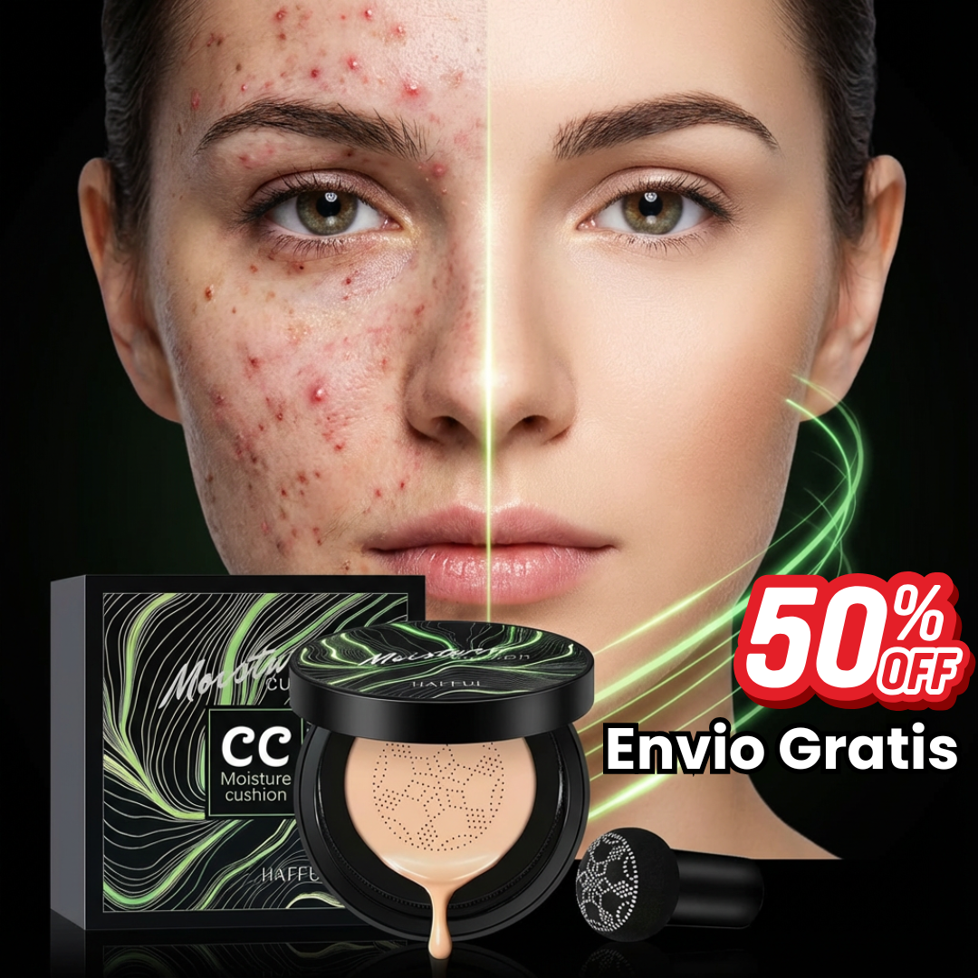 “Cushion Efecto Filtro - Acabado Suave y Uniforme”